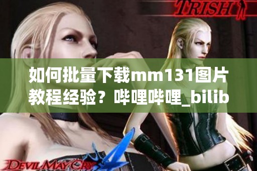 如何批量下载mm131图片教程经验？哔哩哔哩_bilibili为你分享技巧