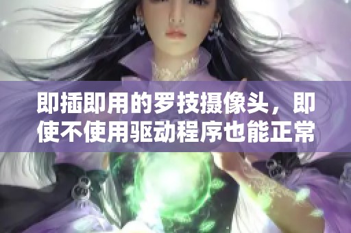即插即用的罗技摄像头，即使不使用驱动程序也能正常工作