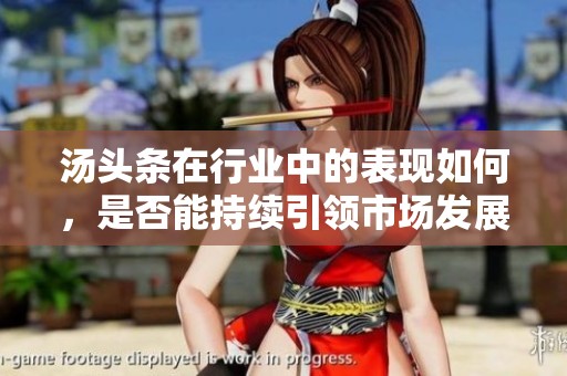 汤头条在行业中的表现如何，是否能持续引领市场发展趋势？