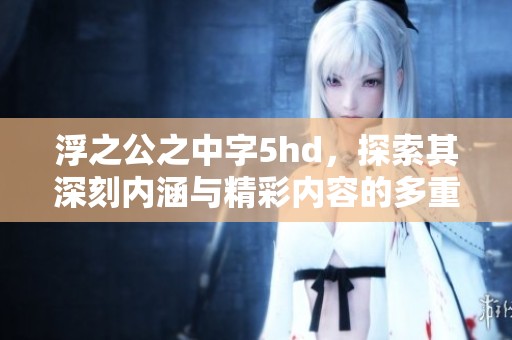 浮之公之中字5hd，探索其深刻内涵与精彩内容的多重解析