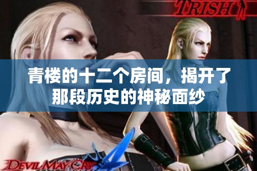 青楼的十二个房间，揭开了那段历史的神秘面纱