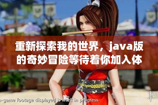 重新探索我的世界，j**a版的奇妙冒险等待着你加入体验