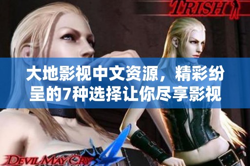大地影视中文资源，精彩纷呈的7种选择让你尽享影视之美