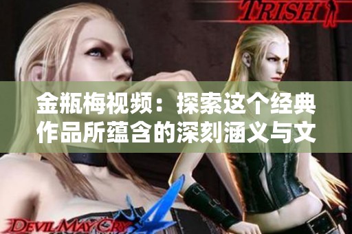 金瓶梅视频：探索这个经典作品所蕴含的深刻涵义与文化价值