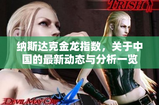 纳斯达克金龙指数，关于中国的最新动态与分析一览
