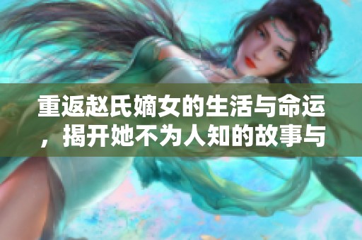 重返赵氏嫡女的生活与命运，揭开她不为人知的故事与秘密