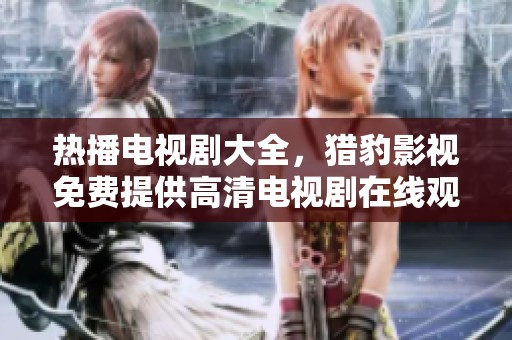 热播电视剧大全，猎豹影视免费提供高清电视剧在线观看服务