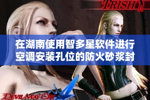 在湖南使用智多星软件进行空调安装孔位的防火砂浆封堵是必要的