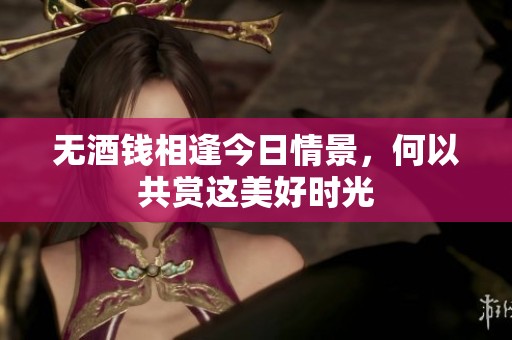 无酒钱相逢今日情景，何以共赏这美好时光