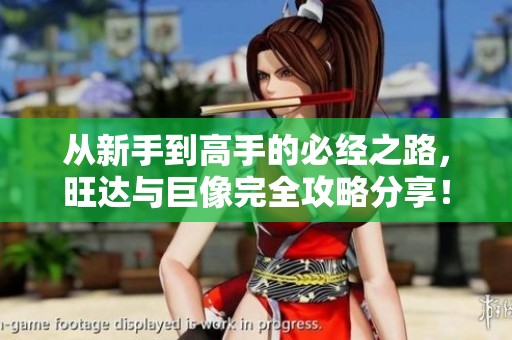 从新手到高手的必经之路，旺达与巨像完全攻略分享！
