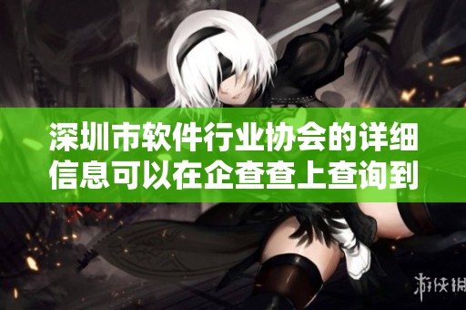深圳市软件行业协会的详细信息可以在企查查上查询到