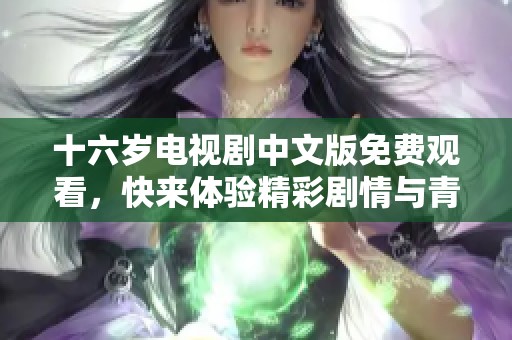十六岁电视剧中文版免费观看，快来体验精彩剧情与青春岁月的碰撞