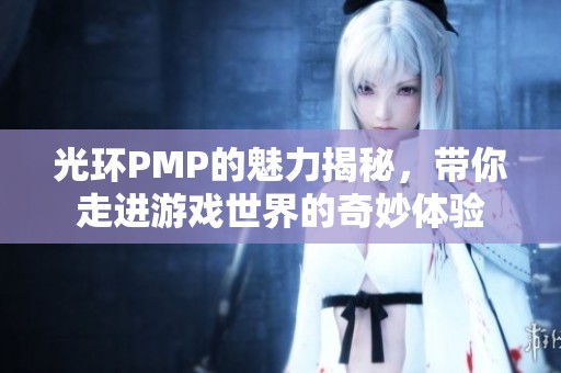 光环PMP的魅力揭秘，带你走进游戏世界的奇妙体验