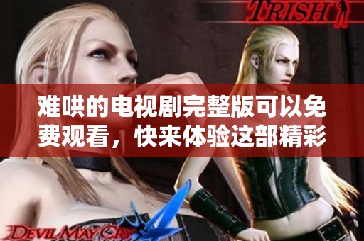 难哄的电视剧完整版可以免费观看，快来体验这部精彩作品吧