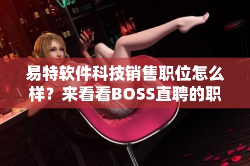易特软件科技销售职位怎么样？来看看BOSS直聘的职位对比吧！
