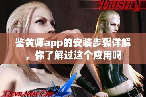 鉴黄师app的安装步骤详解，你了解过这个应用吗