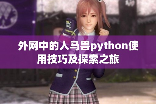 外网中的人马兽python使用技巧及探索之旅