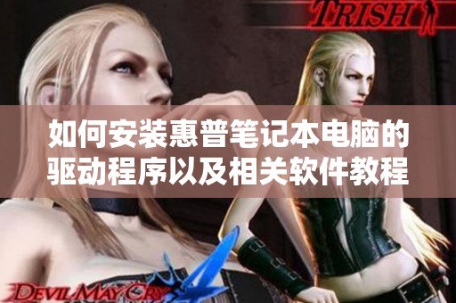 如何安装惠普笔记本电脑的驱动程序以及相关软件教程
